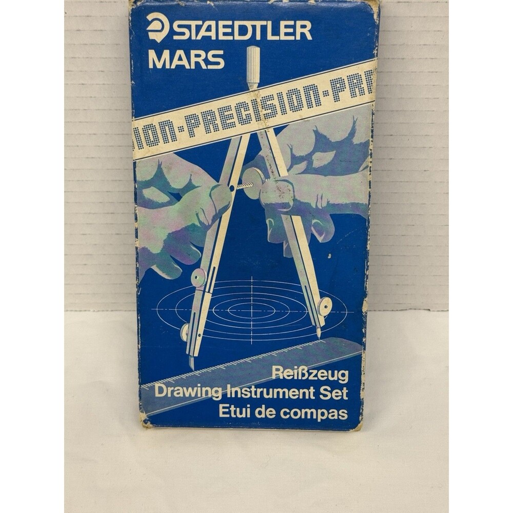 Vintage Staedtler Mars-Superbow Drawing Tool Set German Pre-owned
